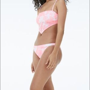Aero Two Piece Swim Pink Tie Dye XS/S